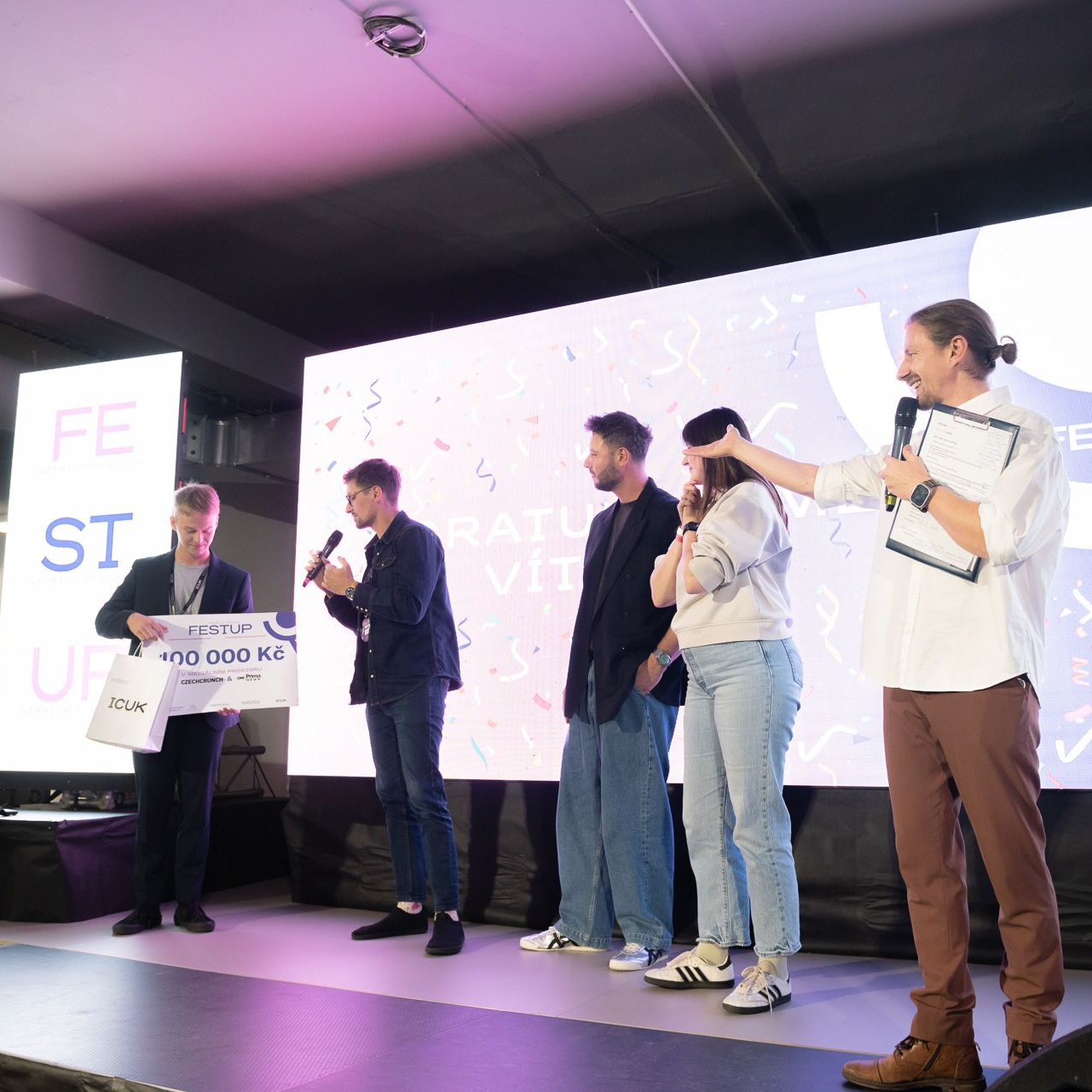 Vyhlášení Ústeckého Festupu