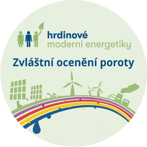 logo soutěže Hrdinové moderní energetiky